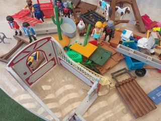 Lote Playmobil Oeste y Medieval