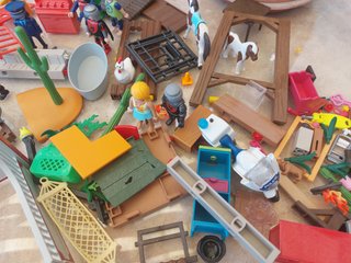 Lote Playmobil Oeste y Medieval