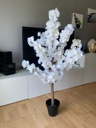 Árbol blanco artificial
