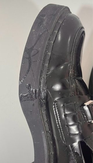 mocasines zara negros con hebilla