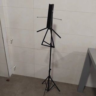 Atril para partituras negro
