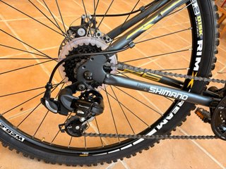 Bicicleta Montaña marca moma  Rin 26