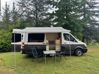 Alquiler furgoneta camper mercedes sprinter