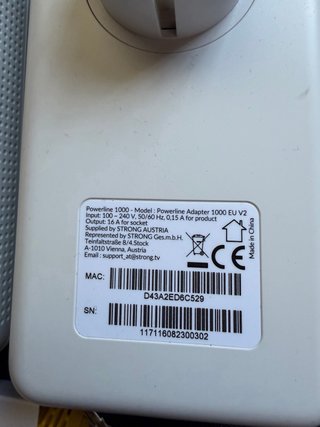 Kit PLC STRONG 1000 Mbps (3 adaptadores)