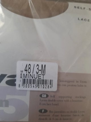 Calze autoreggenti Meri 15 den tg. 3-M