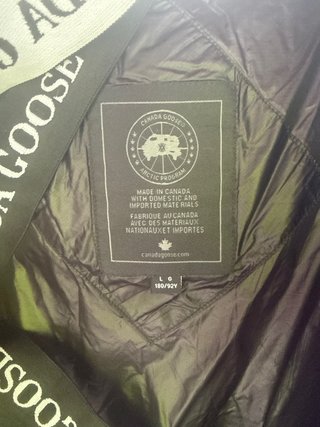 Abrigo Canada Goose Negro