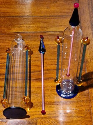 Coppia Profumiere Murano Tommasi