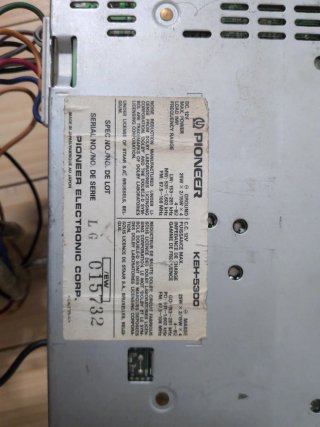 Radio Cassette Pioneer KEH-S300