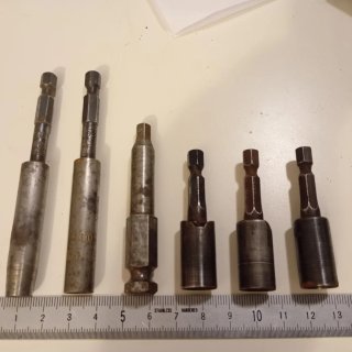 Tornillería industrial (9 piezas)