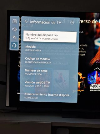 TV LG OLED 65 65C4
