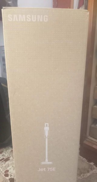 Aspiradora Samsung Jet 75E con su garantía
