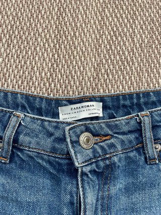 Falda pantalón vaquera Zara