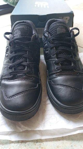 New Balance 550 Pelle Total Black 40.5