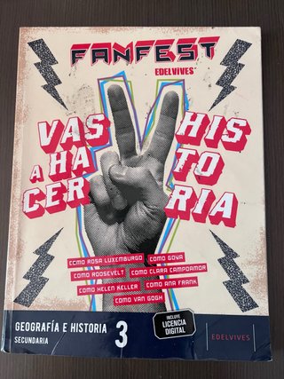 Geografía e Historia 3, Secundaria, Fanfest Ede...