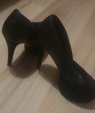 Zapatos de tacón negros n.39