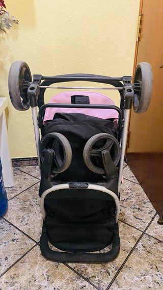 Silla de paseo Asalvo, rosa.