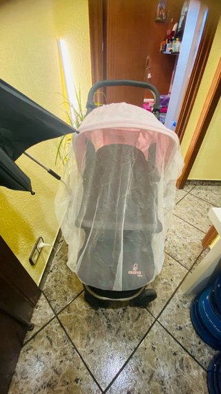 Silla de paseo Asalvo, rosa.