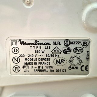 Moulinex Genius 2000 para piezas