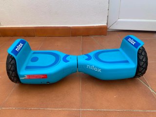 Patinete Eléctrico Nilox Azul Todoterreno