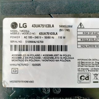 Se Vende Placa Main TV LG