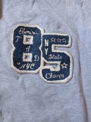 Felpa Tommy Hilfiger vintage con zip - Taglia S
