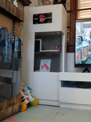 Mobile TV modulare bianco