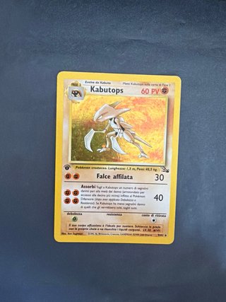 Carte Pokémon Kabutops Fase 2