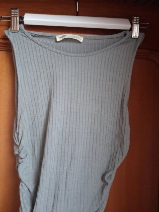Camiseta Pull&Bear gris talla XS