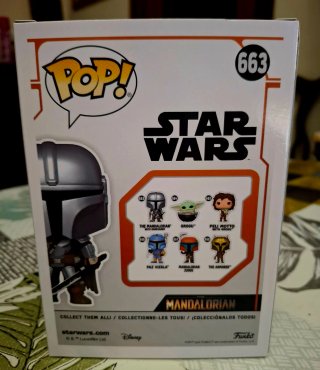 Figura Funko Pop! Star Wars: The Mandalorian 663