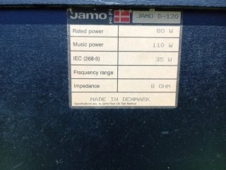 Altavoces Jamo D-120