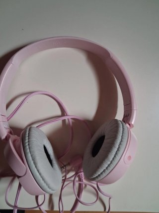 Cascos Sony Rosas Plegables