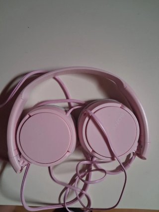 Cascos Sony Rosas Plegables