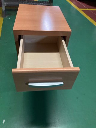 Cajonera madera 3 cajones color cerezo