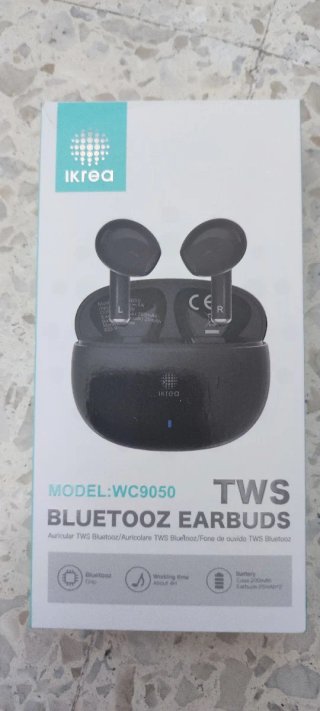 Auriculares Bluetooth Negros WC9050