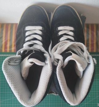 Botas deportivas altas mujer negras