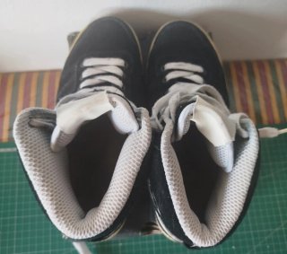 Botas deportivas altas mujer negras