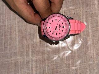 Reloj Guess Rosa y Plateado