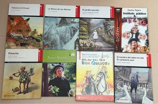 Lote libros lectura infantil/juvenil