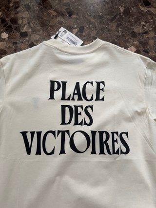 Camiseta Ami Paris Crema Talla S