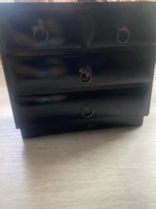 Joyero organizador negro
