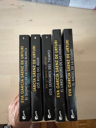 Colección 5 libros Eva García Sáenz de Urturi