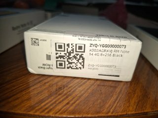 Xiaomi Redmi Note 14 256GB Negro