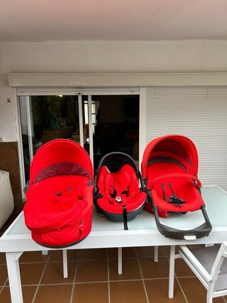 Cochecito Stokke Rojo
