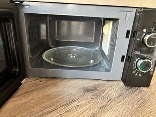 Its a used microwave and a few books and presents