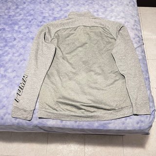 Chaqueta Puma Gris con Logo