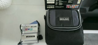 Cámara de vídeo JVC MX-7000 Plata/Azul