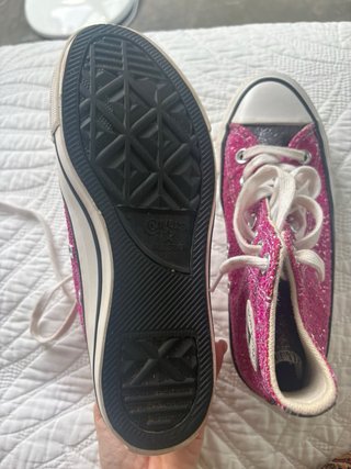 Converse Glitter Talla 35 Rosa