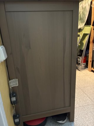 Cómoda Ikea Hemnes Madera Grisáceo