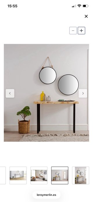 Patas para mesa de acero negro 80 cm(leroy merlin)