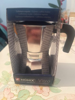 Cafetera Monix Vitro Express 3 tazas